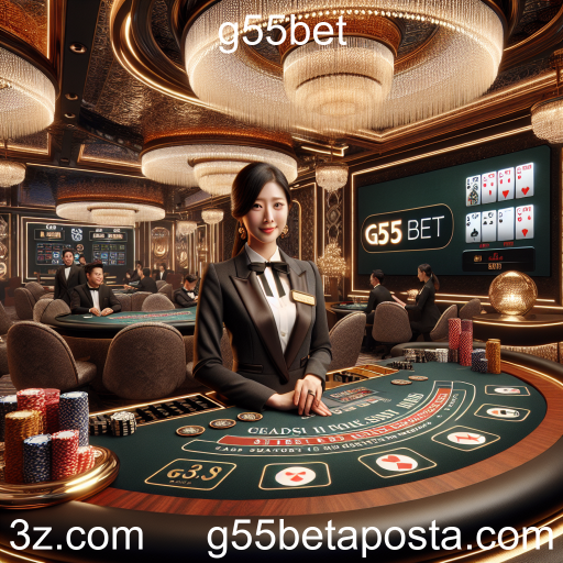 Descubra a Emocionante Experiência do Live Casino no g55bet